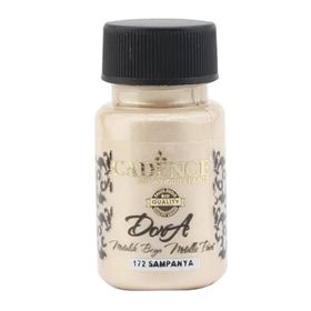 Cadence Dora Glass 50ml Şampanya Metalik Boya