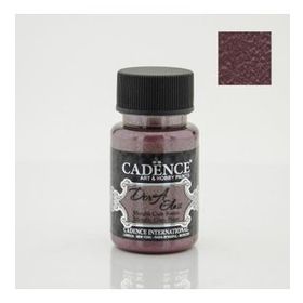 Cadence Dora Glass 50ml Vişne Çürüğü Bordo Metalik Boya