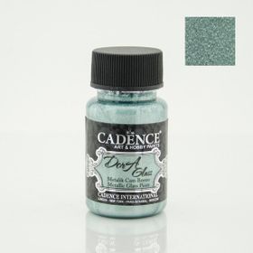 Cadence Dora Glass 50ml Yeşil Metalik Boya