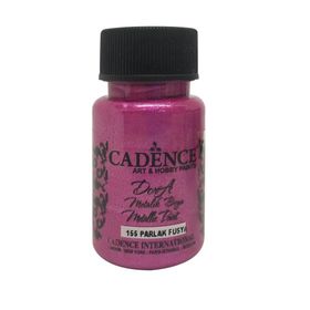 Cadence Dora Simli 155 Parlak Fuşya 50 ml Metalik Boya