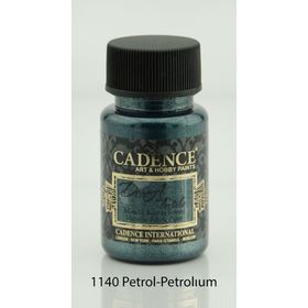 Cadence Dora Textile 1140 Petrol 50 ml Metalik Kumaş Boyası