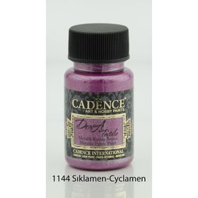 Cadence Dora Textile 1144 50 ml Sıklamen Metalik Kumaş Boyası