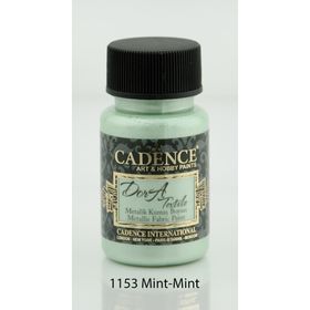 Cadence Dora Textile 1153 50 ml Mint Metalik Kumaş Boyası