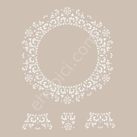Cadence DS02 Dantel Serisi 25x35 Stencil