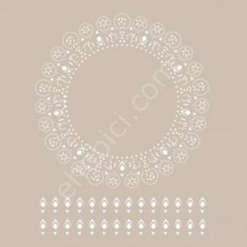 Cadence DS06 Dantel Serisi 25x35 Stencil