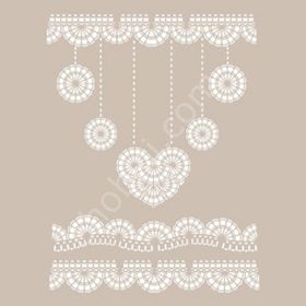 Cadence DS12 Dantel Serisi 25x35 Stencil
