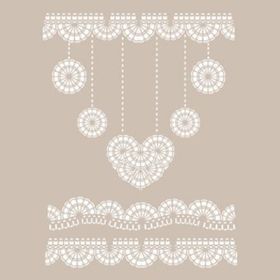 Cadence DS12 Dantel Serisi 25x35 Stencil