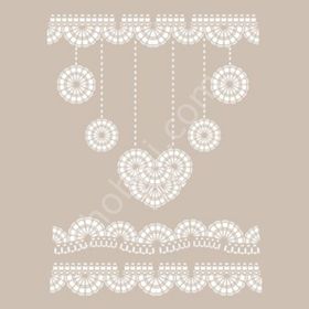 Cadence DS12 Dantel Serisi 25x35 Stencil