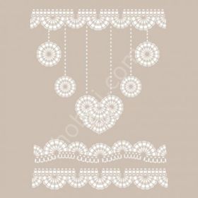 Cadence DS12 Dantel Serisi 25x35 Stencil
