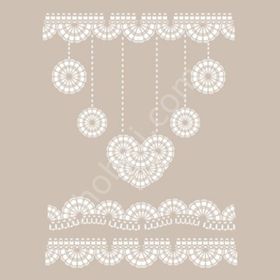 Cadence DS12 Dantel Serisi 25x35 Stencil