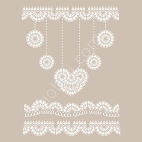 Cadence DS12 Dantel Serisi 25x35 Stencil