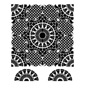 Cadence DS17 Dantel Serisi 25x35 Stencil