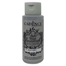Cadence E-364 Gri 59 ml Cam Boyası