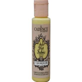 Cadence F-604 Vanilya Sarı 59 ml Kumaş Boyası