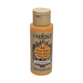 Cadence F-633 Turuncu Style Matt Fabric Kumaş Boyası