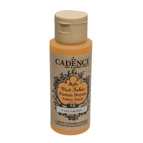 Cadence F-633 Turuncu Style Matt Fabric Kumaş Boyası