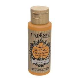 Cadence F-633 Turuncu Style Matt Fabric Kumaş Boyası