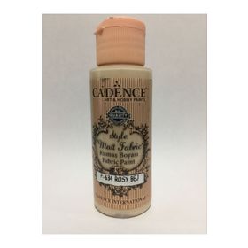 Cadence F-634 Rosy Bej 59 ml Style Matt Kumaş Boya