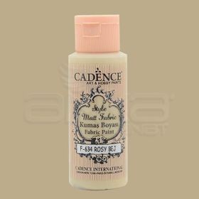 Cadence F-634 Rosy Bej Style Matt Fabric Kumaş Boyası