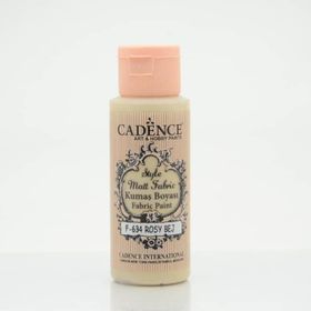 Cadence F-634 Rosy Bej Style Matt Fabric Kumaş Boyası