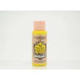 Cadence F-635 Limon Sarı 59 ml Style Matt Kumaş Boya