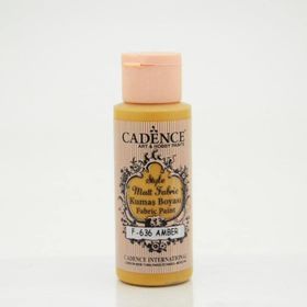 Cadence F-636 Amber Style Matt Fabric Kumaş Boyası