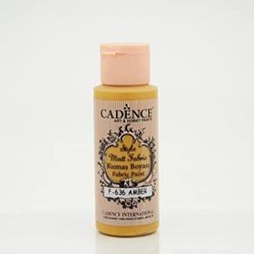 Cadence F-636 Amber Style Matt Fabric Kumaş Boyası
