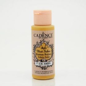 Cadence F-636 Amber Style Matt Fabric Kumaş Boyası