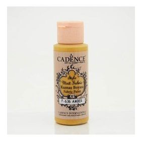 Cadence F-636 Amber Style Matt Fabric Kumaş Boyası