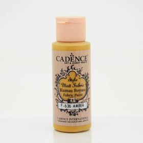 Cadence F-636 Amber Style Matt Fabric Kumaş Boyası