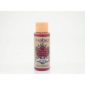 Cadence F-638 59 ml Bordo Style Matt Fabric Kumaş Boyası