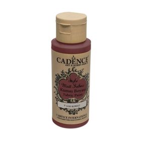 Cadence F-638 59 ml Bordo Style Matt Fabric Kumaş Boyası