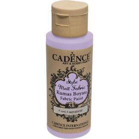 Cadence F-641 P. Menekşe Style Matt Fabric Kumaş Boyası