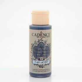 Cadence F-643 Lacivert Style Matt Fabric Kumaş Boyası