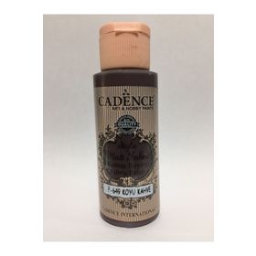 Cadence F-649 Koyu Kahve Style Matt Fabric Kumaş Boyası