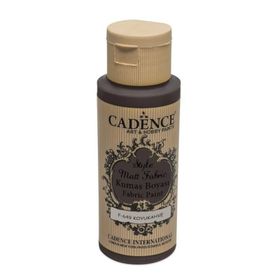 Cadence F-649 Koyu Kahve Style Matt Fabric Kumaş Boyası