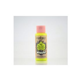 Cadence F-651 Sarı 59 ml Style Matt Kumaş Florasan Boya