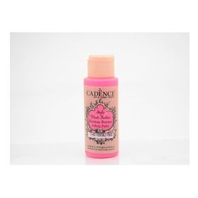 Cadence F-652 Fosforlu Pembe Style Mat Kumaş Boyası