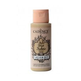Cadence F603 59 ml Kum Beji Mat Kumaş Boyası