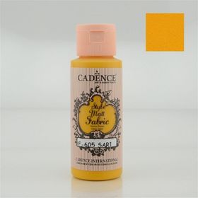 Cadence F605 59 ml Sarı Mat Kumaş Boyası