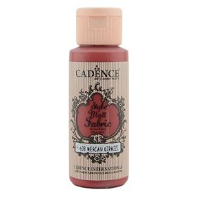 Cadence F608 59 ml Mercan Kırmızı Mat Kumaş Boyası