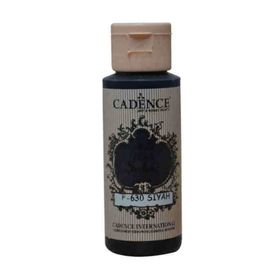 Cadence F630 59 ml Siyah Mat Kumaş Boyası