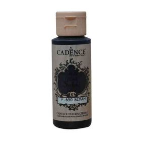 Cadence F630 59 ml Siyah Mat Kumaş Boyası