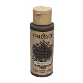 Cadence F649 Style Matt Koyu Kahve 59 ml Kumaş Boyası