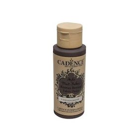 Cadence F649 Style Matt Koyu Kahve 59 ml Kumaş Boyası
