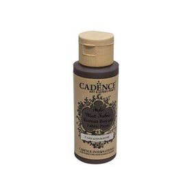 Cadence F649 Style Matt Koyu Kahve 59 ml Kumaş Boyası