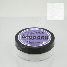 Cadence FP-01 Beyaz Opak Fashion Kumaş Rölyef Pasta