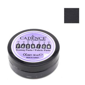 Cadence FP-12 Siyah Opak Fashion Kumaş Rölyef Pasta