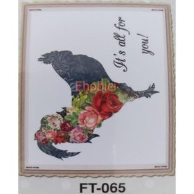 Cadence FT-65 Kumaş Transfer 25x35 Çiçekli Hayvan Figürleri Serisi