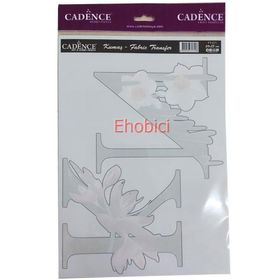 Cadence FT-71 Kumaş Transfer 25x35 Çiçekli Hayvan Figürleri Serisi